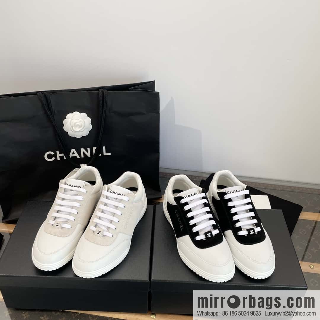 CHANEL Xiaoxiang Spring and summer color matching casual sports shoes