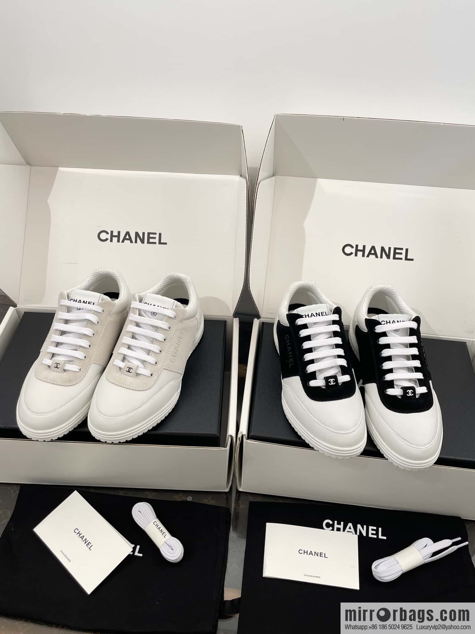 CHANEL Xiaoxiang Spring and summer color matching casual sports shoes