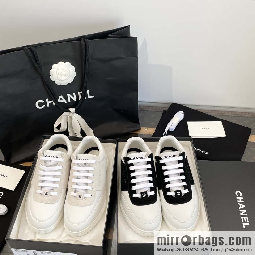 CHANEL Xiaoxiang Spring and summer color matching casual sports shoes
