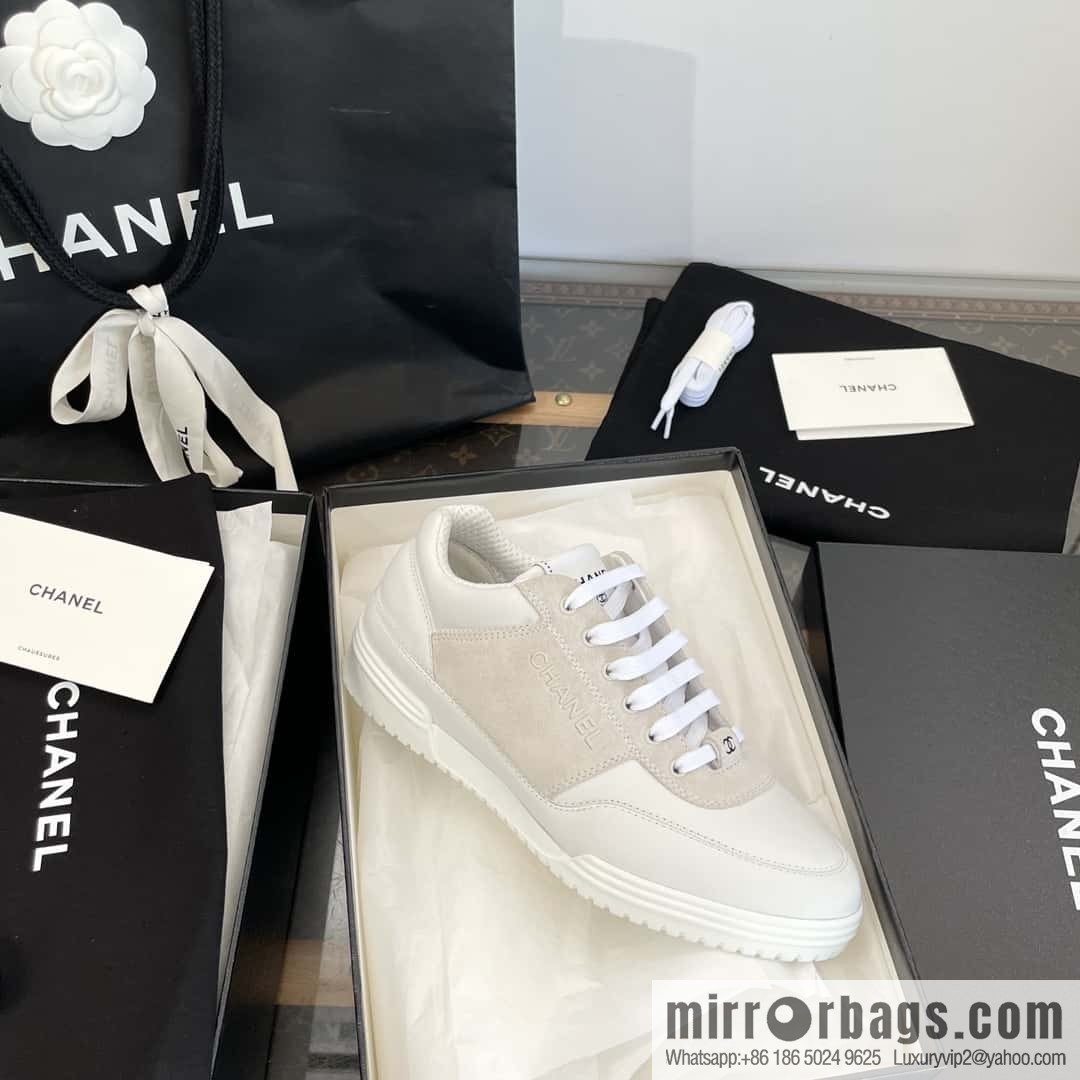 CHANEL Xiaoxiang Spring and summer color matching casual sports shoes