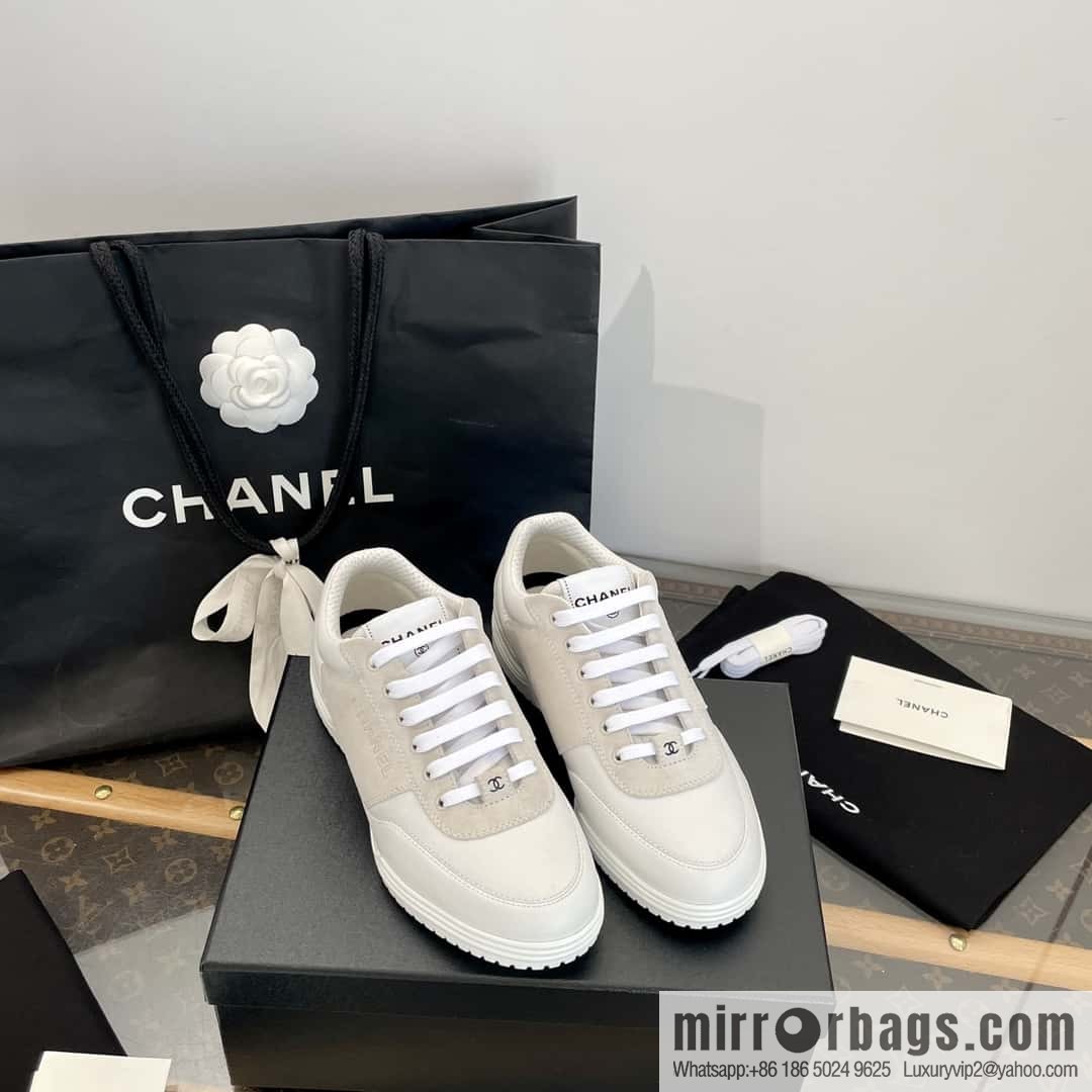 CHANEL Xiaoxiang Spring and summer color matching casual sports shoes