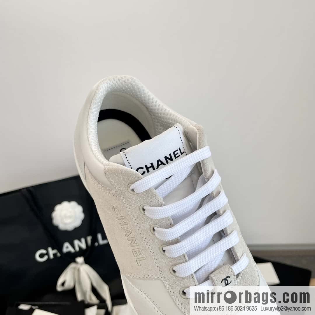 CHANEL Xiaoxiang Spring and summer color matching casual sports shoes