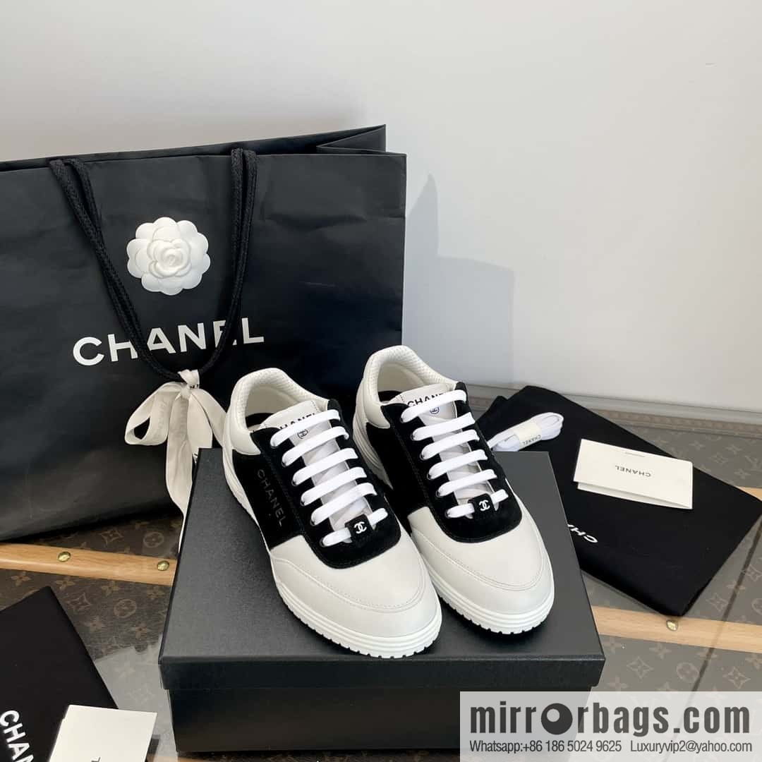 CHANEL Xiaoxiang Spring and summer color matching casual sports shoes