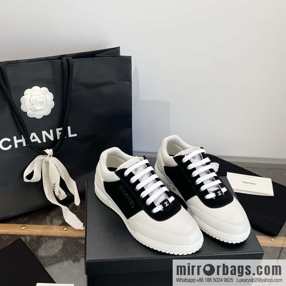 CHANEL Xiaoxiang Spring and summer color matching casual sports shoes