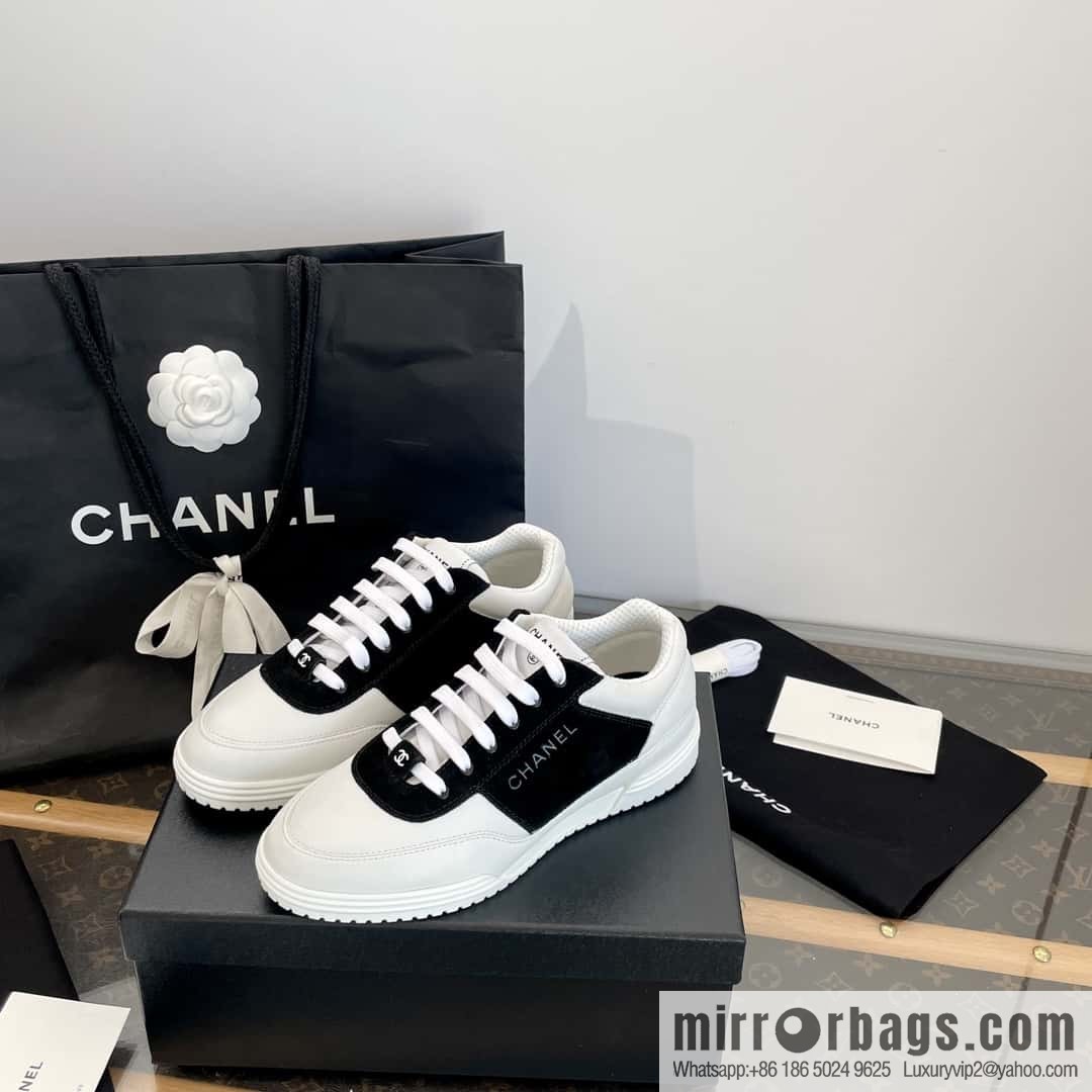 CHANEL Xiaoxiang Spring and summer color matching casual sports shoes