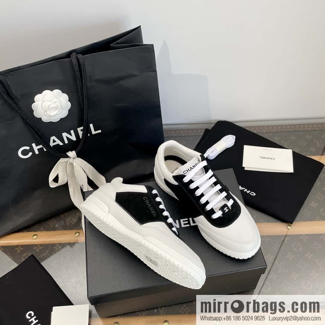 CHANEL Xiaoxiang Spring and summer color matching casual sports shoes
