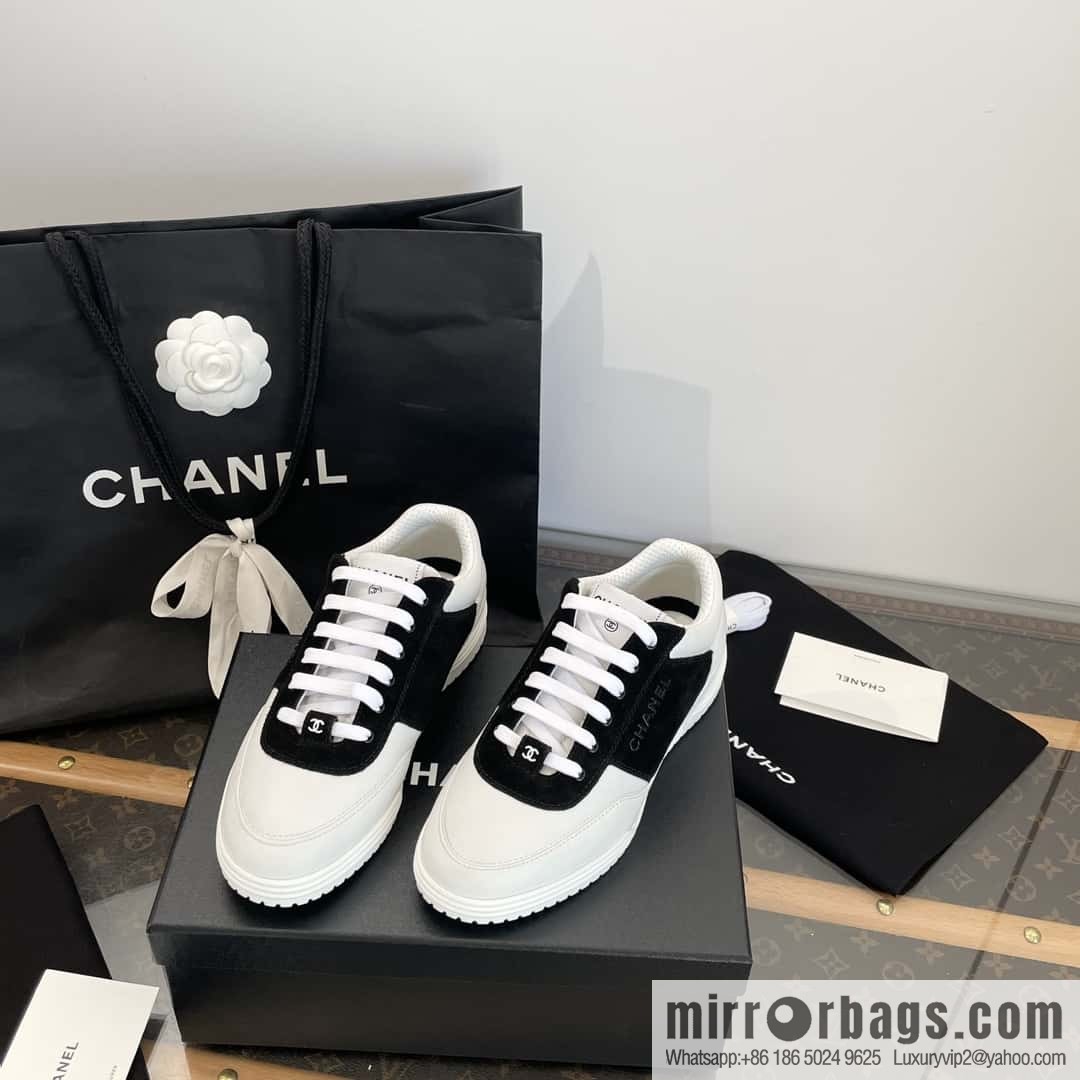CHANEL Xiaoxiang Spring and summer color matching casual sports shoes