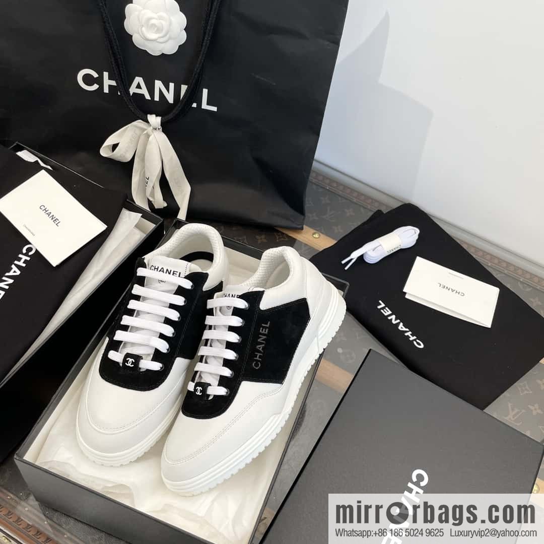 CHANEL Xiaoxiang Spring and summer color matching casual sports shoes