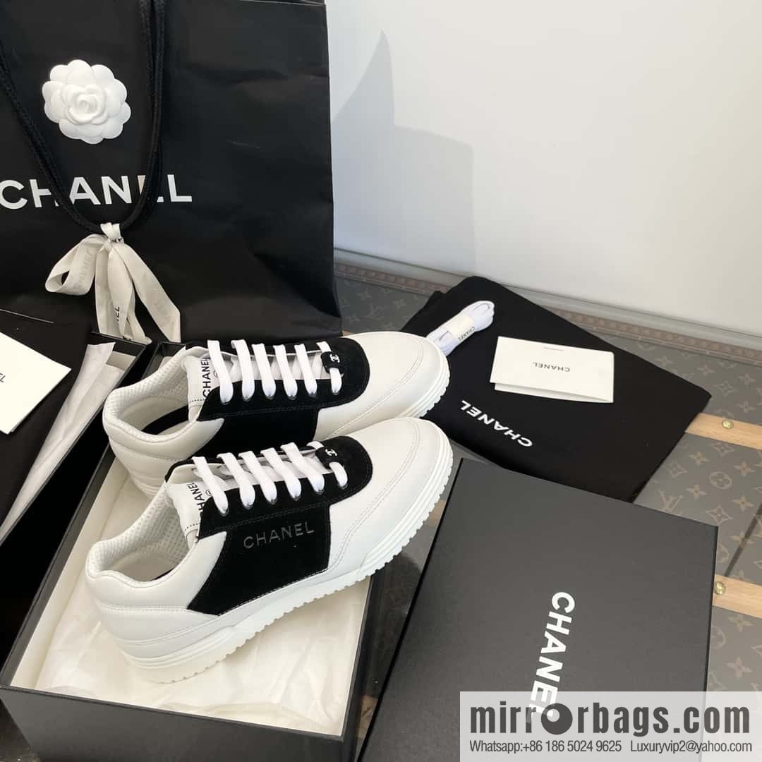 CHANEL Xiaoxiang Spring and summer color matching casual sports shoes