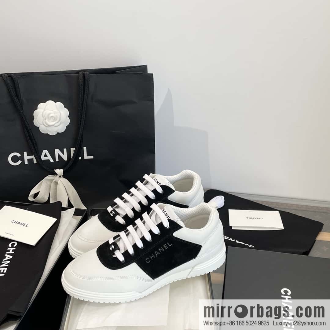 CHANEL Xiaoxiang Spring and summer color matching casual sports shoes