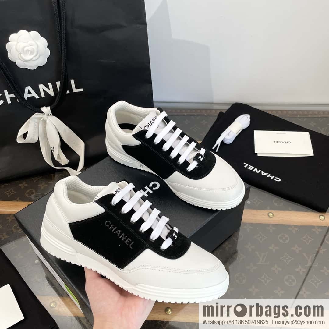 CHANEL Xiaoxiang Spring and summer color matching casual sports shoes