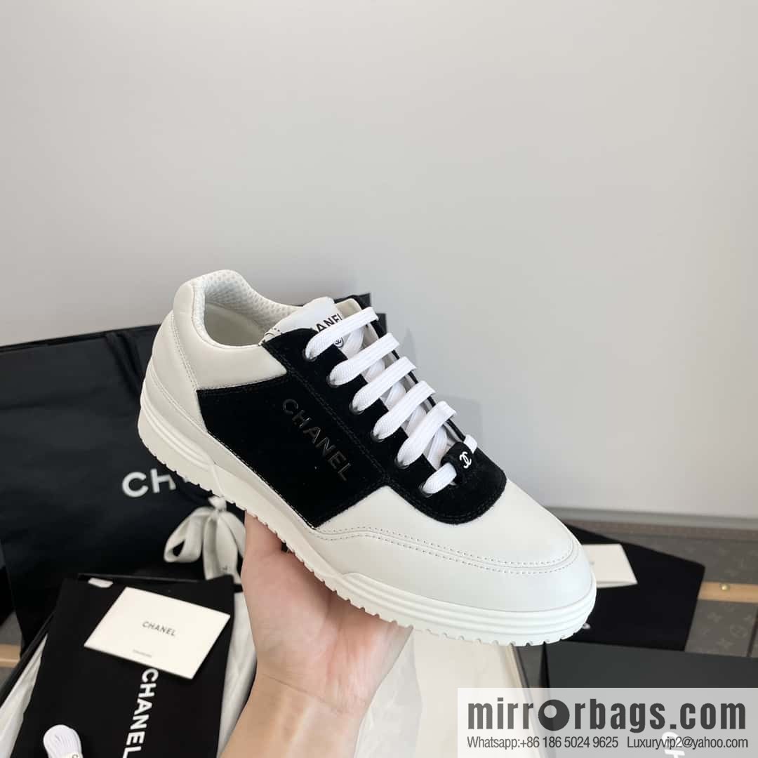 CHANEL Xiaoxiang Spring and summer color matching casual sports shoes