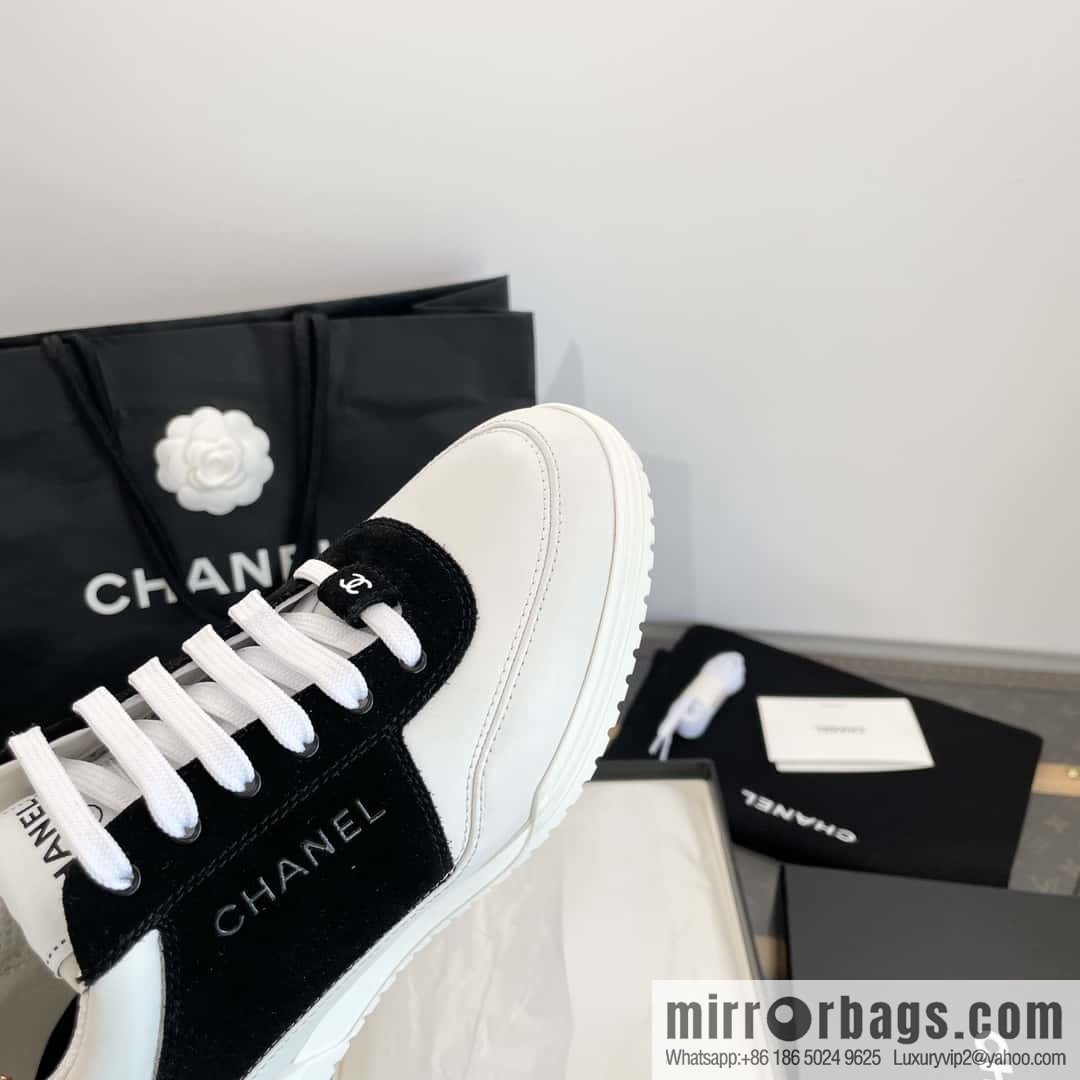 CHANEL Xiaoxiang Spring and summer color matching casual sports shoes