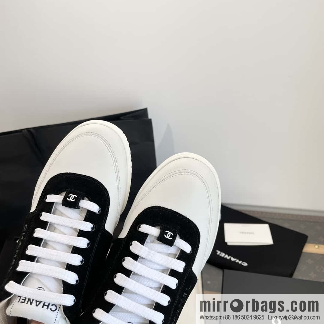 CHANEL Xiaoxiang Spring and summer color matching casual sports shoes