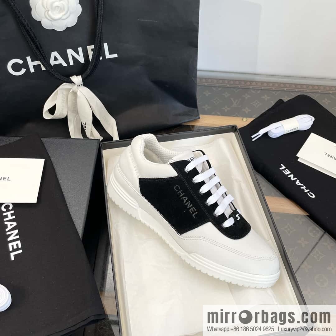 CHANEL Xiaoxiang Spring and summer color matching casual sports shoes