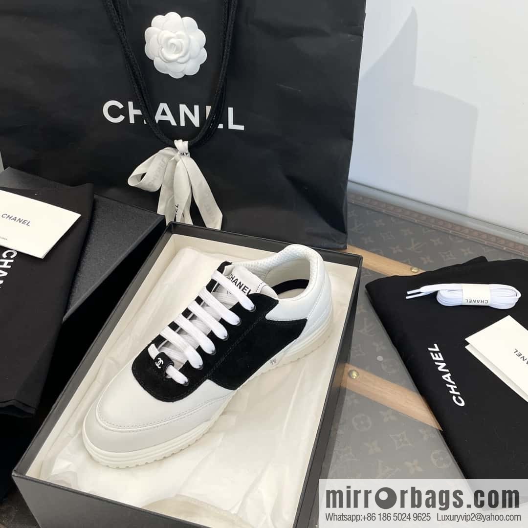 CHANEL Xiaoxiang Spring and summer color matching casual sports shoes