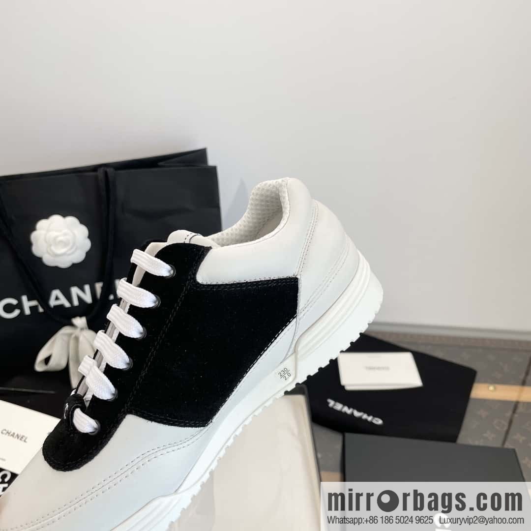 CHANEL Xiaoxiang Spring and summer color matching casual sports shoes