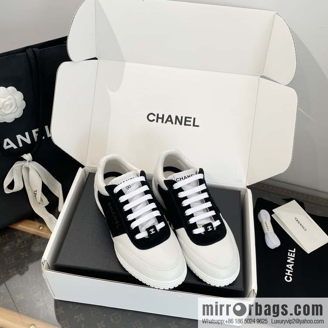 CHANEL Xiaoxiang Spring and summer color matching casual sports shoes