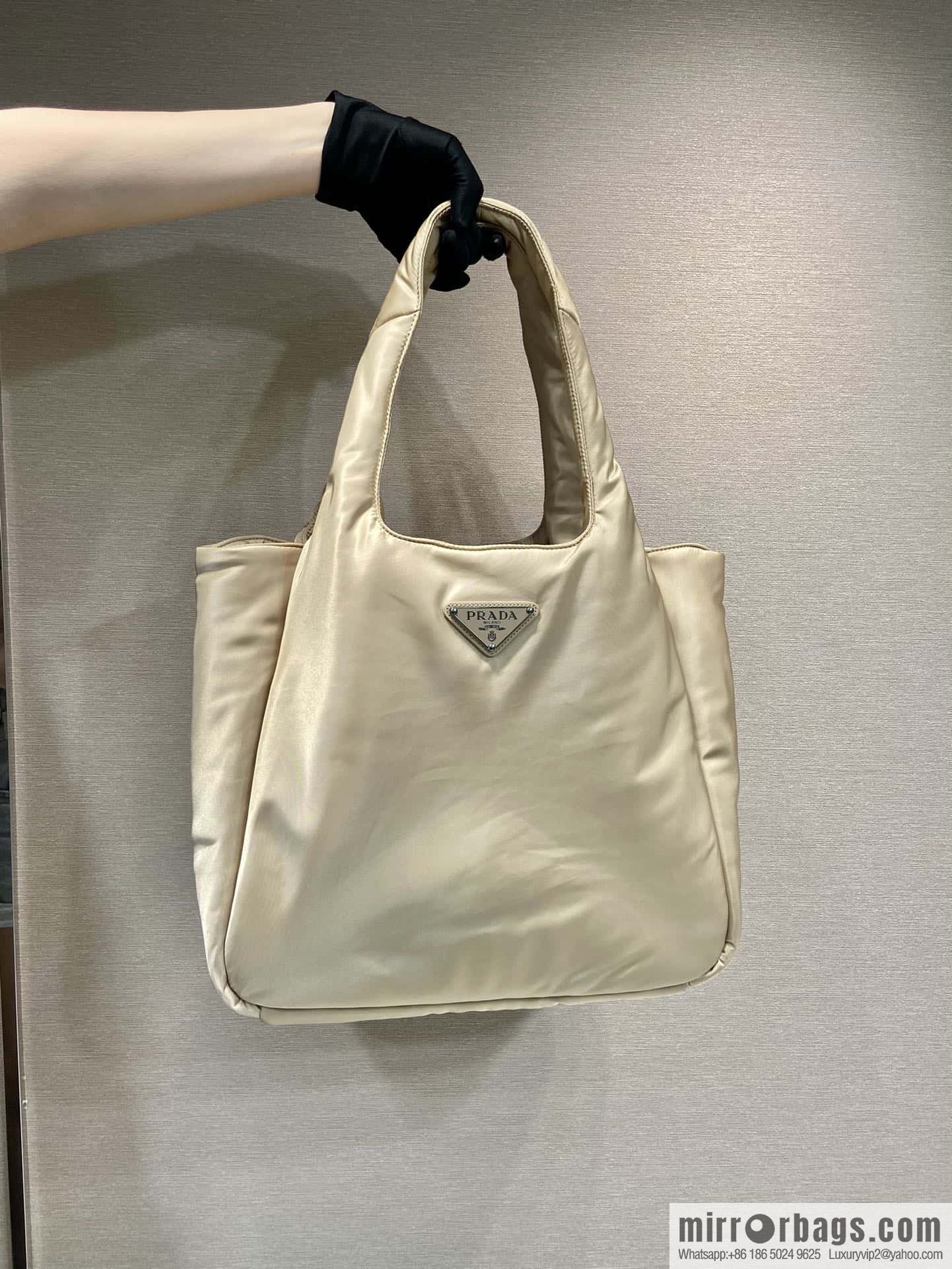 PRADA Prada nylon fabric extra large tote bag 1BG449