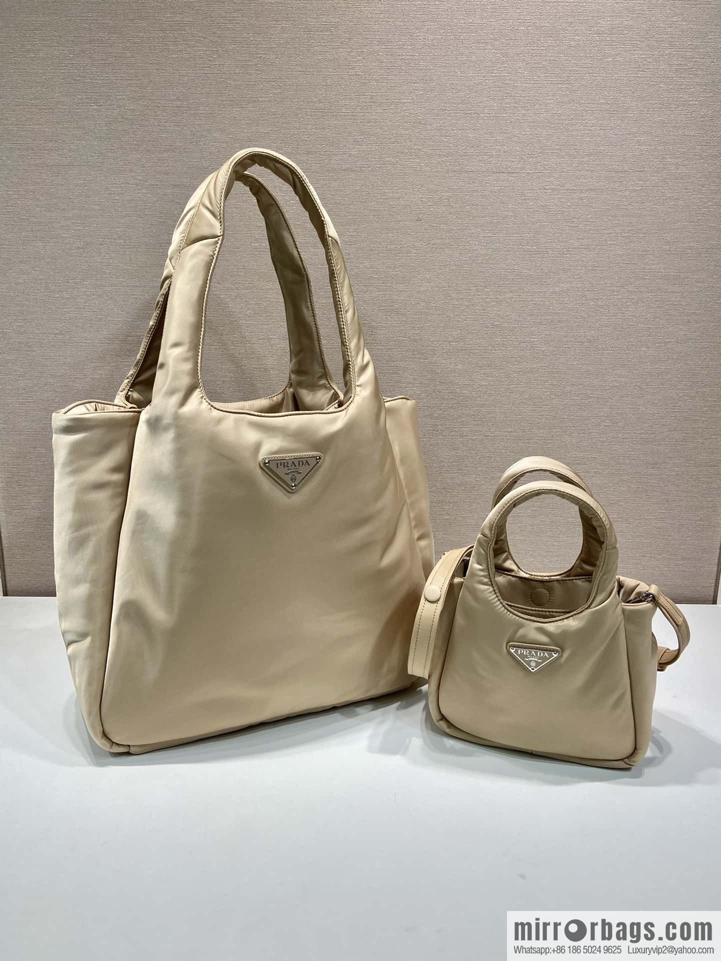 PRADA Prada nylon fabric extra large tote bag 1BG449