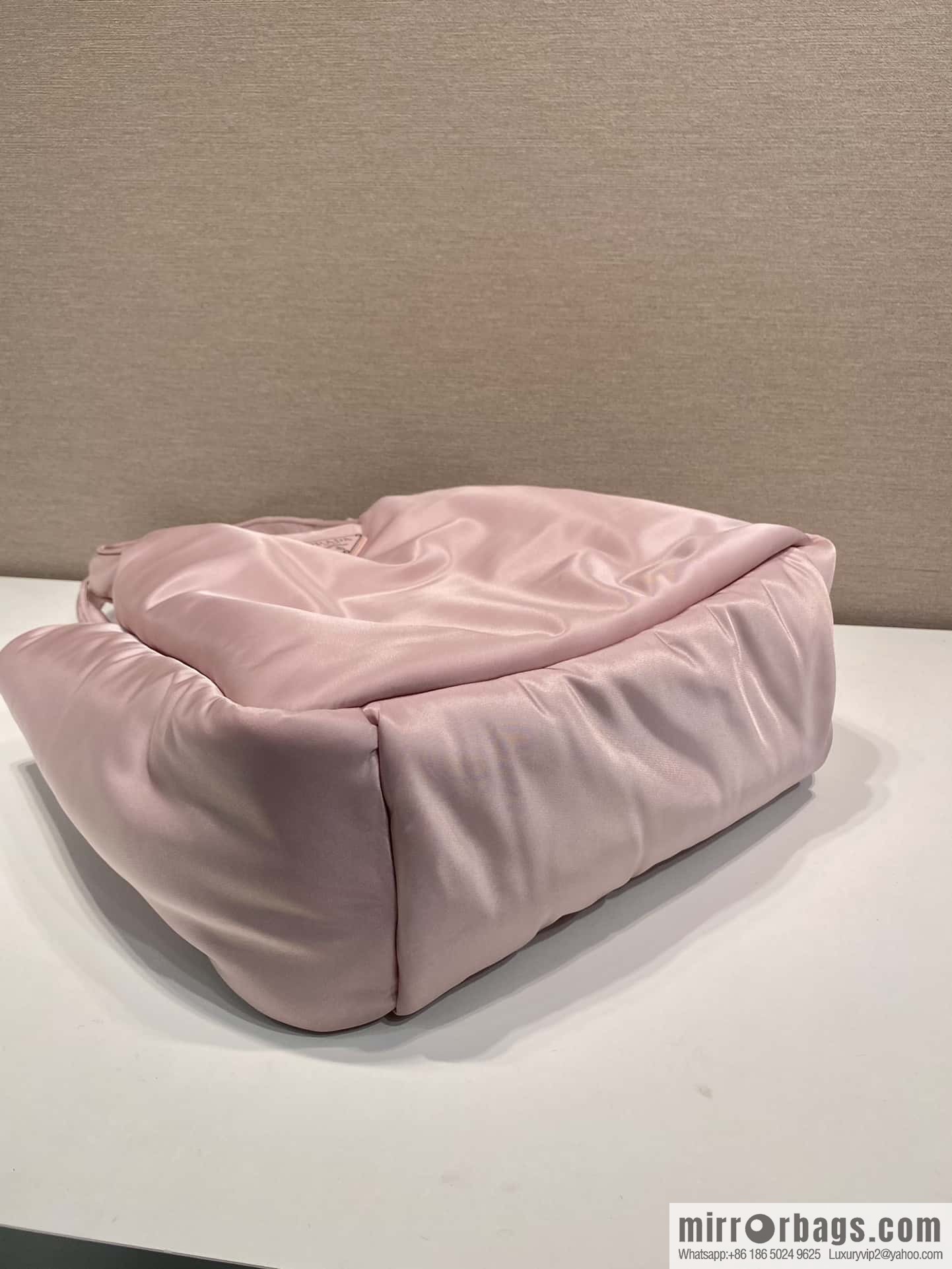 PRADA Prada nylon fabric extra large tote bag 1BG449 pink