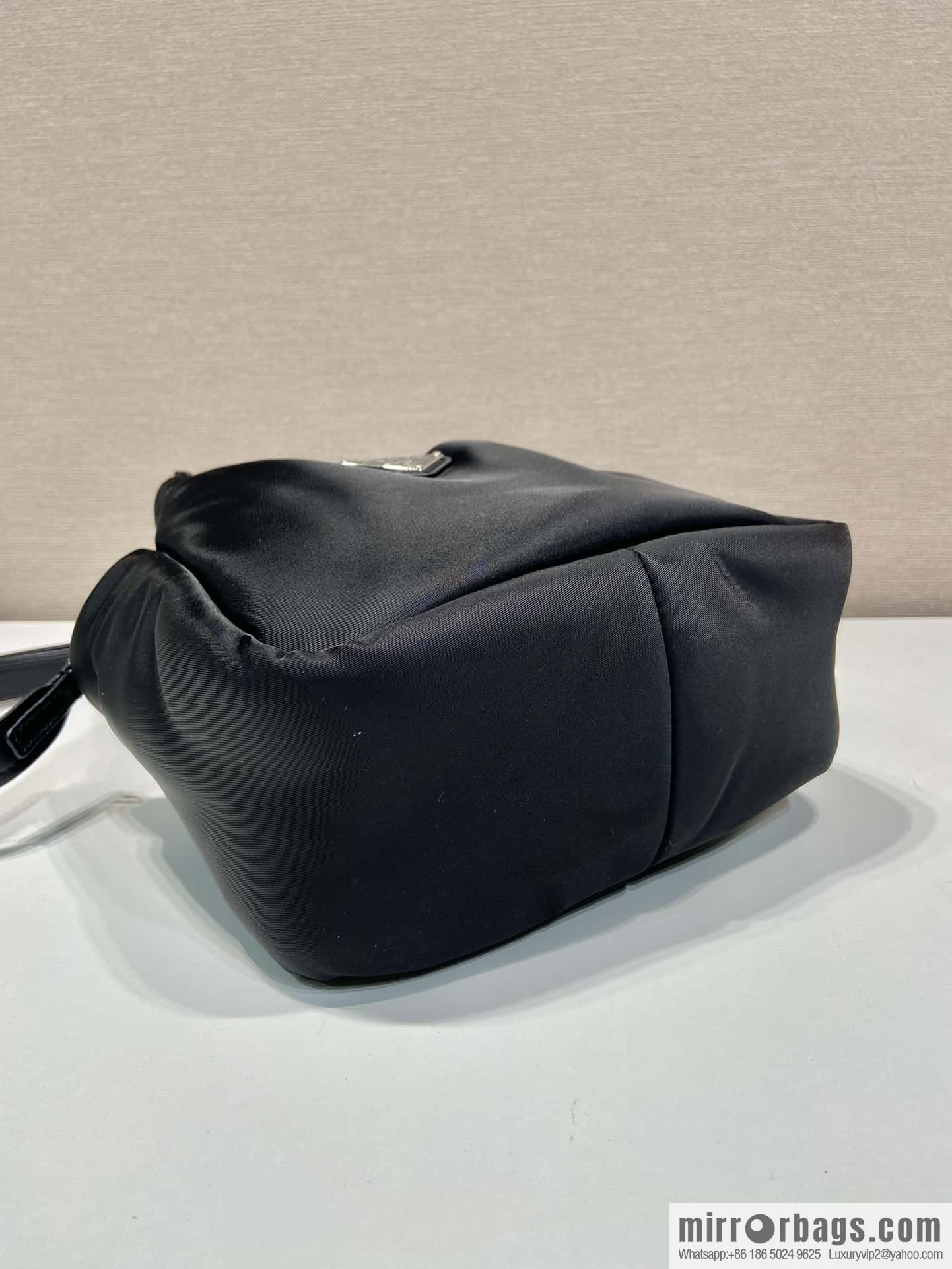 PRADA Prada mini tote bag 🎉 black 1BA359 nylon fabric