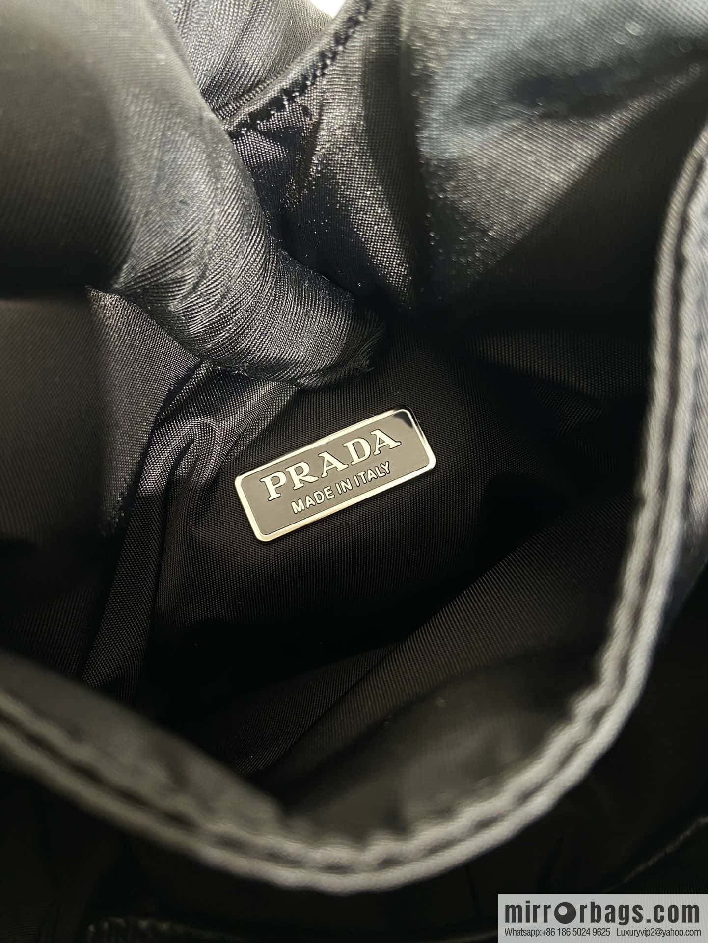 PRADA Prada mini tote bag 🎉 black 1BA359 nylon fabric