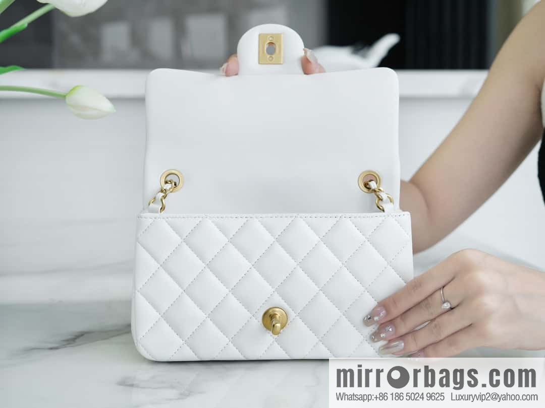 CHANEL Metal Ball Fairy White AS1787