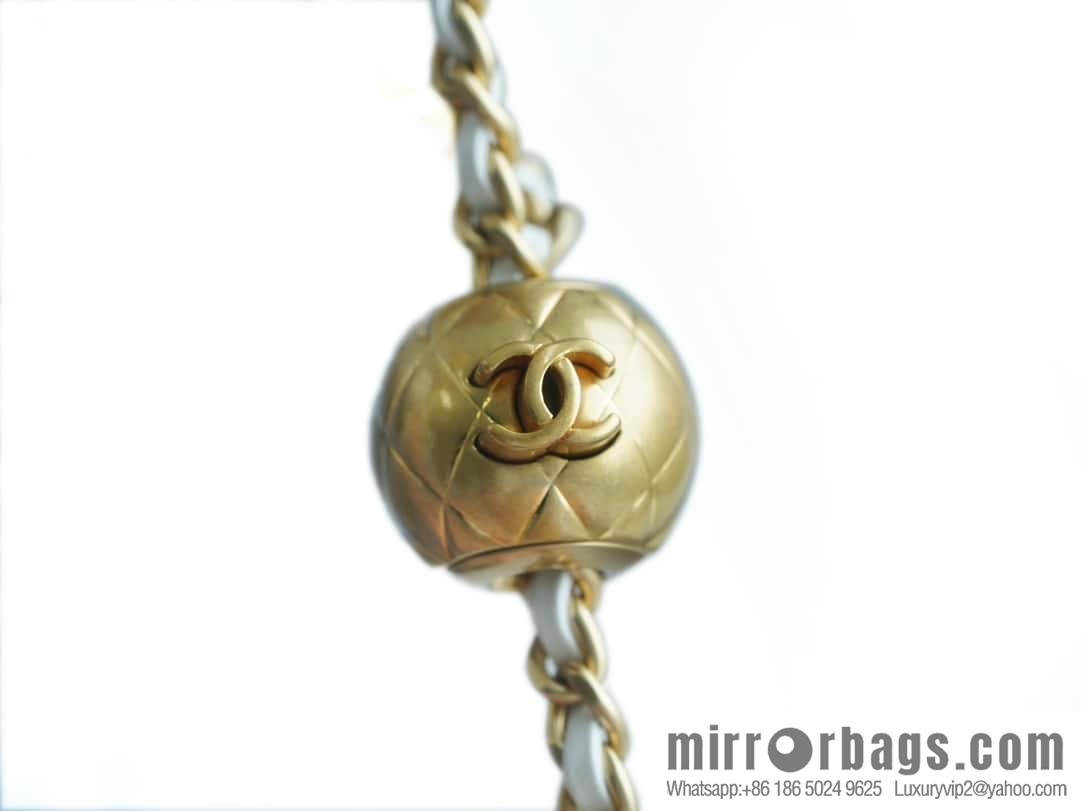 CHANEL Metal Ball Fairy White AS1787