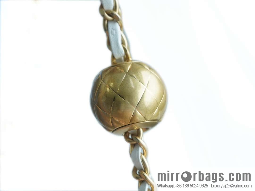 CHANEL Metal Ball Fairy White AS1787