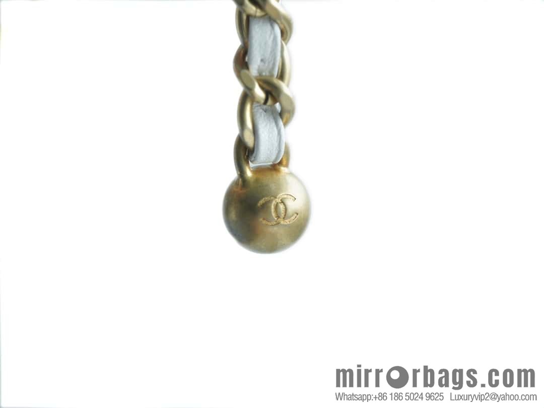 CHANEL Metal Ball Fairy White AS1787