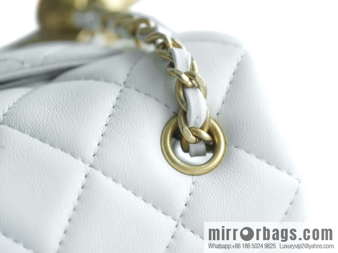 CHANEL Metal Ball Fairy White AS1787