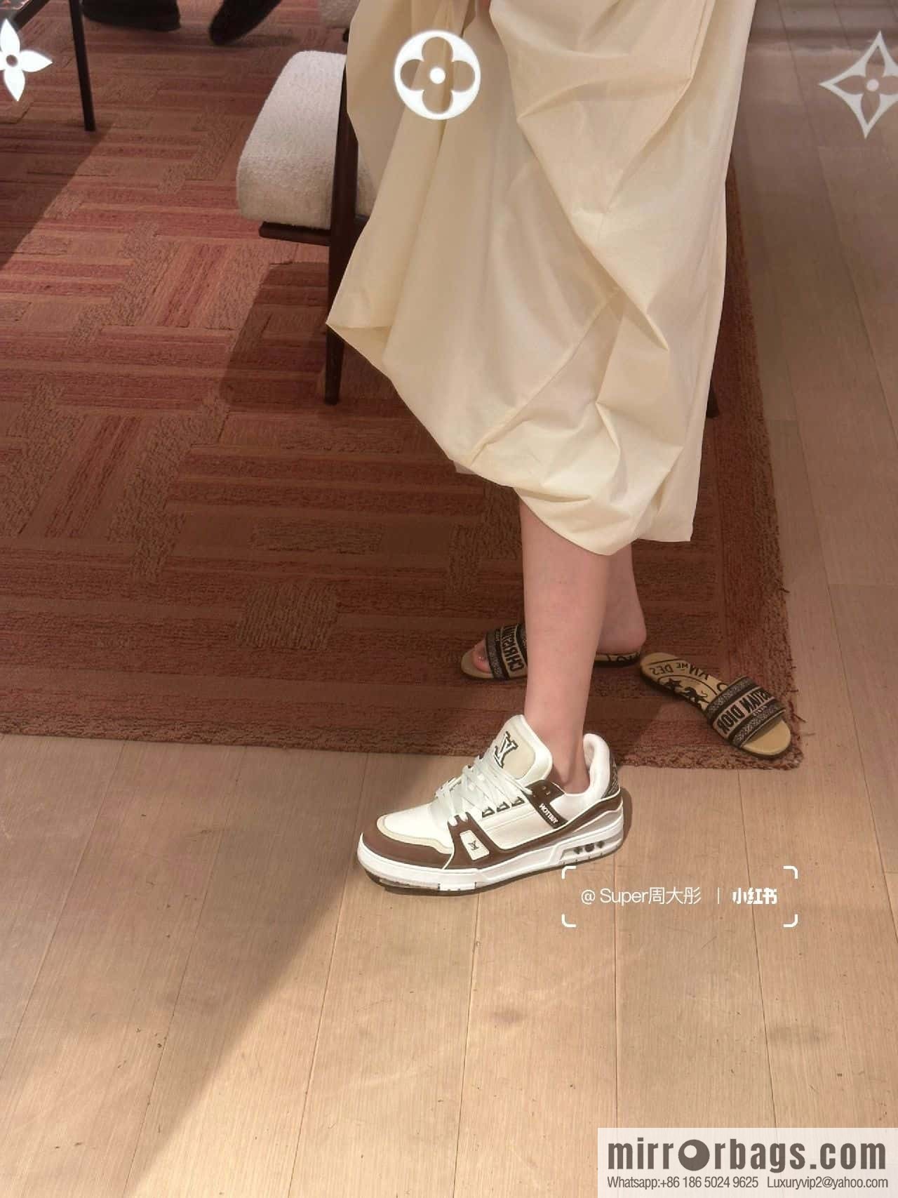 LV/Louis Vuitton, donkey brand 𝐭𝐫𝐚𝐢𝐧𝐞𝐫|𝟐𝟎𝟐𝟑 men's and women's casual sports shoes