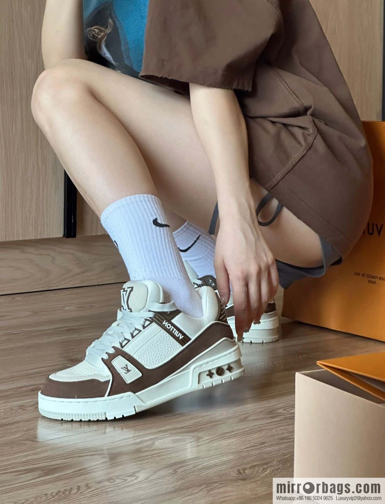 LV/Louis Vuitton, donkey brand 𝐭𝐫𝐚𝐢𝐧𝐞𝐫|𝟐𝟎𝟐𝟑 men's and women's casual sports shoes