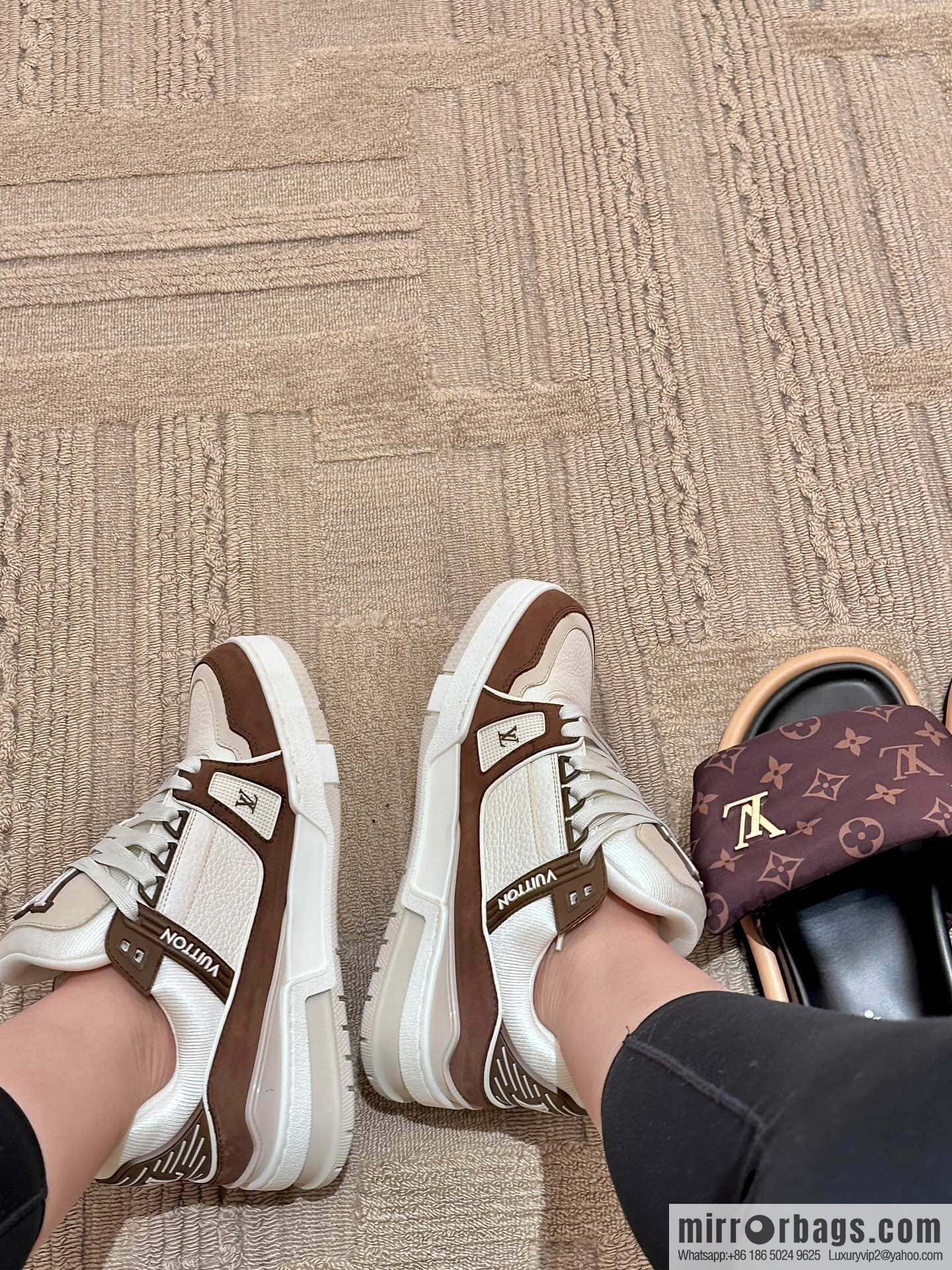 LV/Louis Vuitton, donkey brand 𝐭𝐫𝐚𝐢𝐧𝐞𝐫|𝟐𝟎𝟐𝟑 men's and women's casual sports shoes
