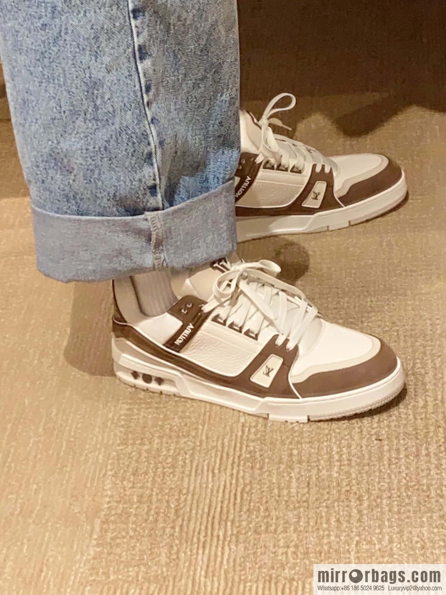 LV/Louis Vuitton, donkey brand 𝐭𝐫𝐚𝐢𝐧𝐞𝐫|𝟐𝟎𝟐𝟑 men's and women's casual sports shoes