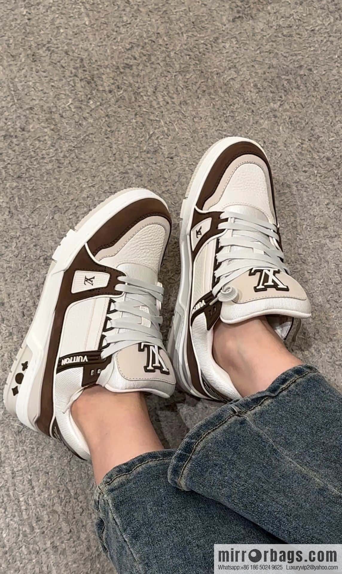 LV/Louis Vuitton, donkey brand 𝐭𝐫𝐚𝐢𝐧𝐞𝐫|𝟐𝟎𝟐𝟑 men's and women's casual sports shoes
