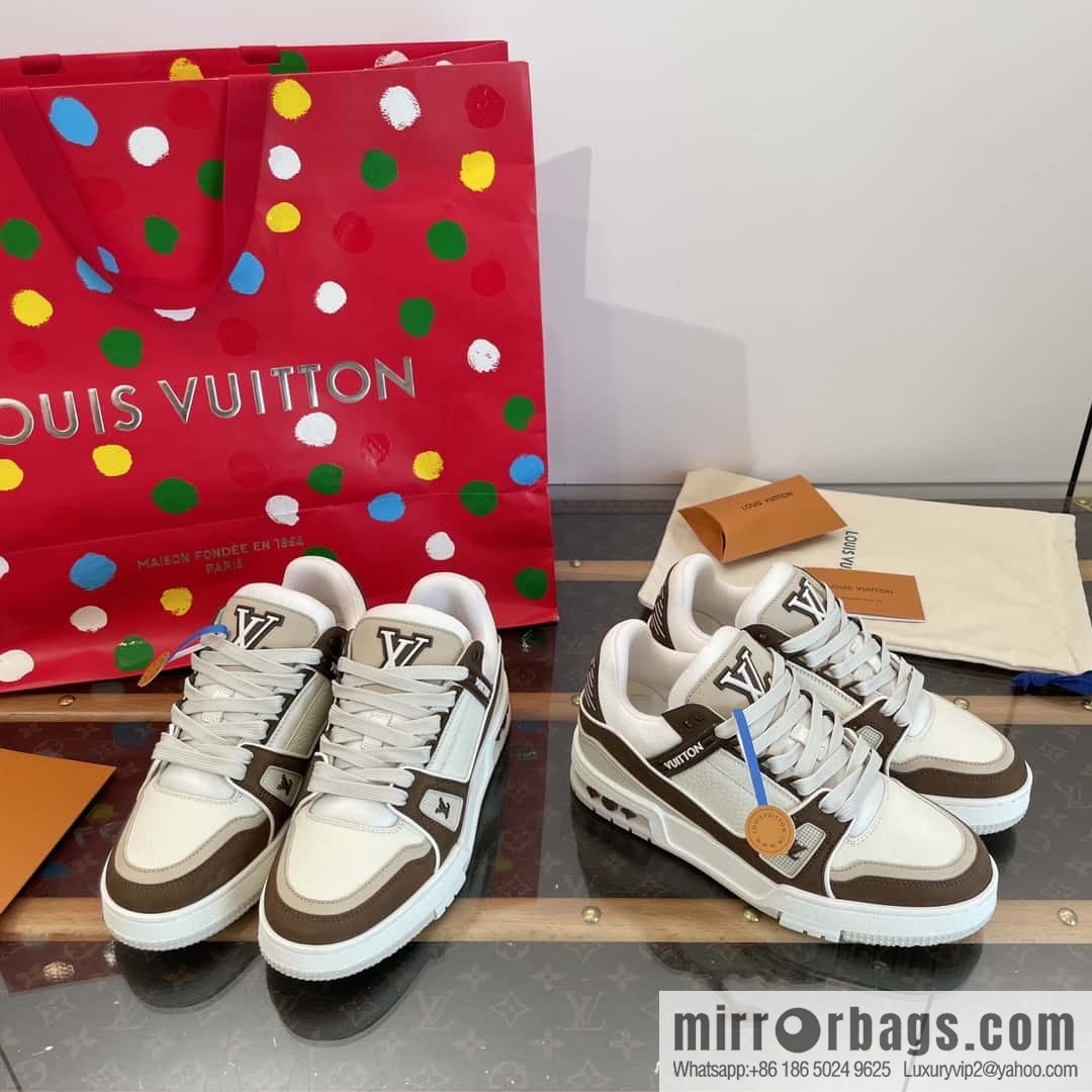 LV/Louis Vuitton, donkey brand 𝐭𝐫𝐚𝐢𝐧𝐞𝐫|𝟐𝟎𝟐𝟑 men's and women's casual sports shoes