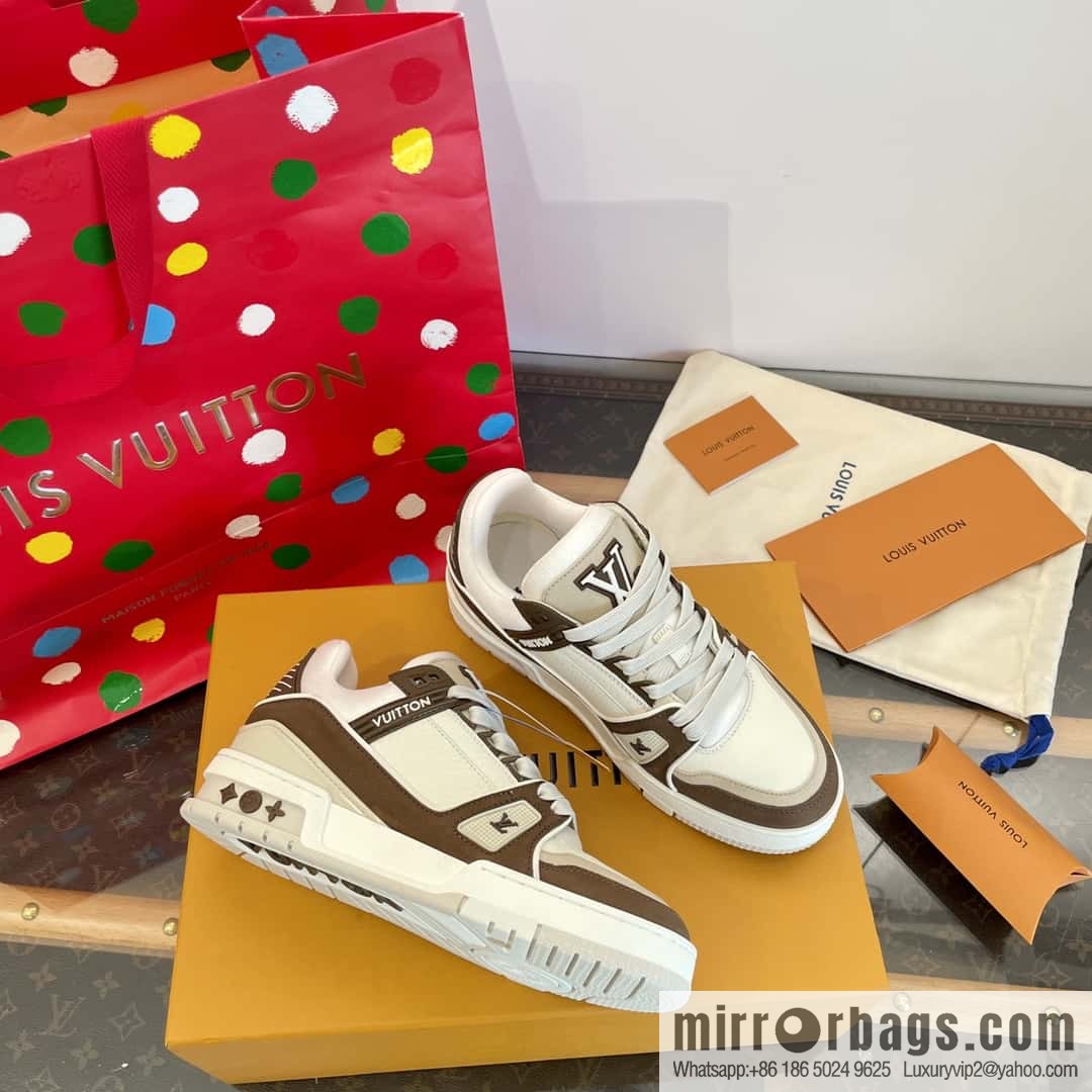 LV/Louis Vuitton, donkey brand 𝐭𝐫𝐚𝐢𝐧𝐞𝐫|𝟐𝟎𝟐𝟑 men's and women's casual sports shoes