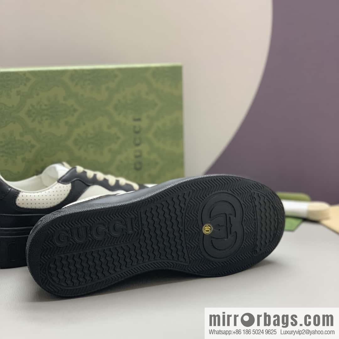 Gucci Gucci is made of leather and GG printed canvas His & Hers sneakers.