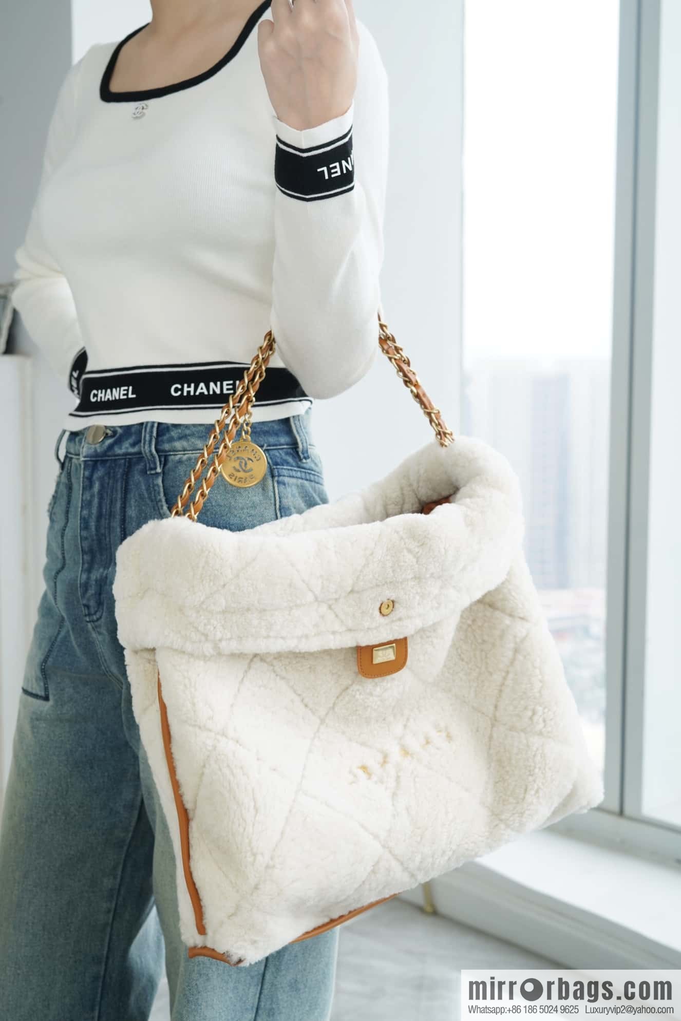 CHANEL Seasonal Limited Teddy Bear AS3261 Caramel Color