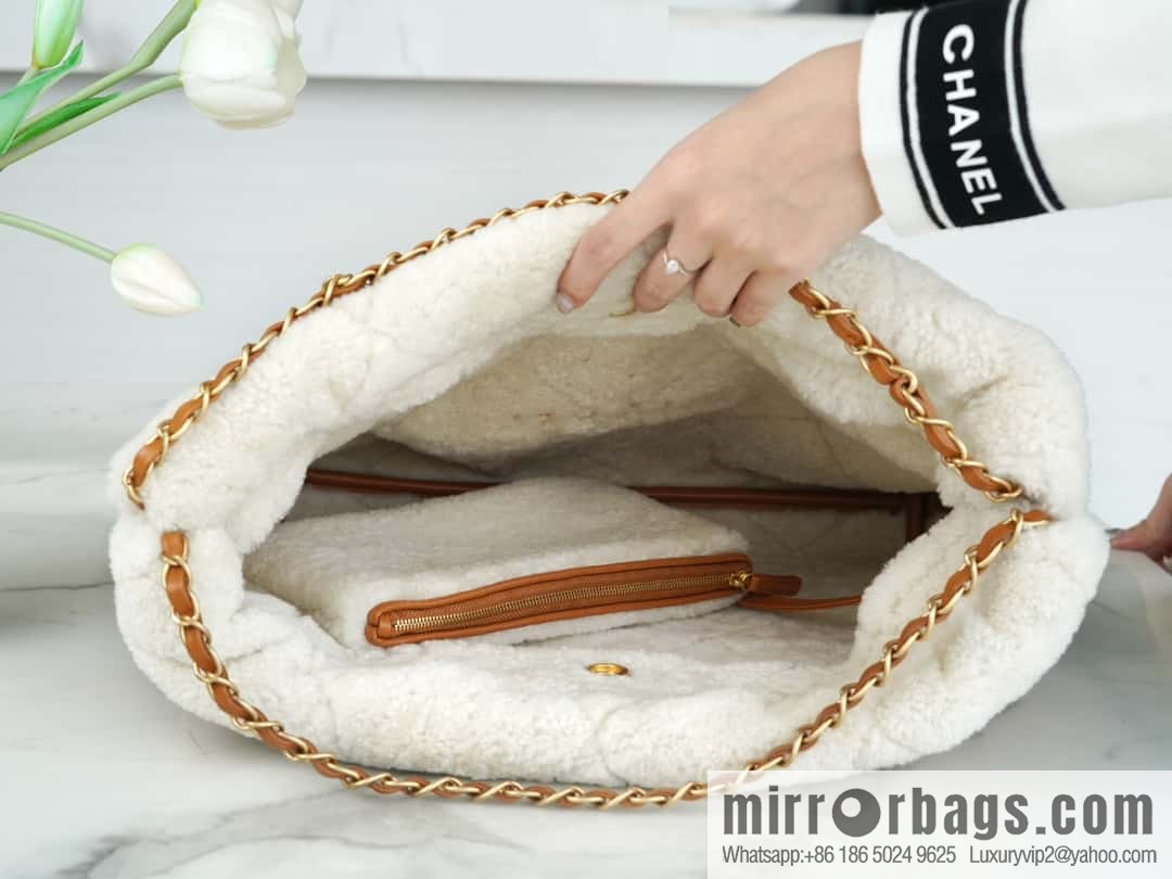 CHANEL Seasonal Limited Teddy Bear AS3261 Caramel Color