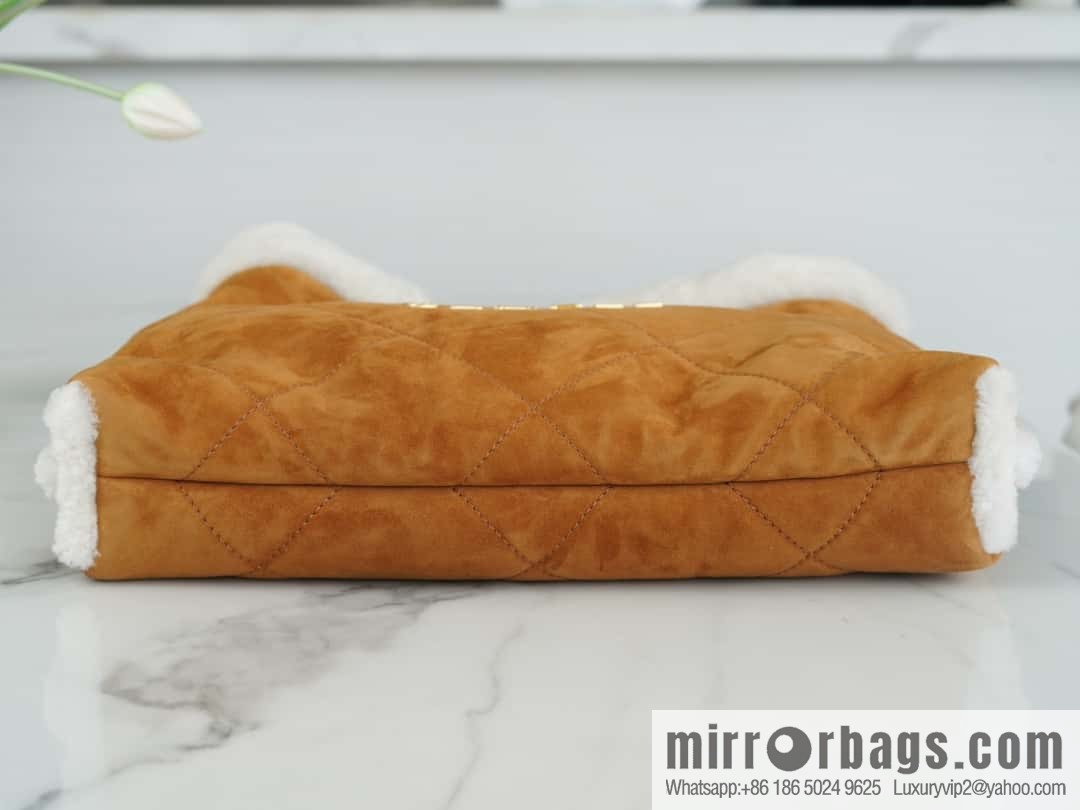 CHANEL Seasonal Limited Teddy Bear AS3261 Caramel Color