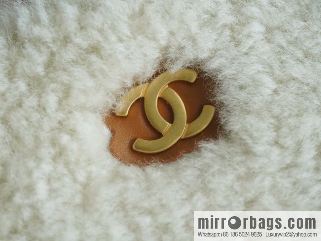 CHANEL Seasonal Limited Teddy Bear AS3261 Caramel Color
