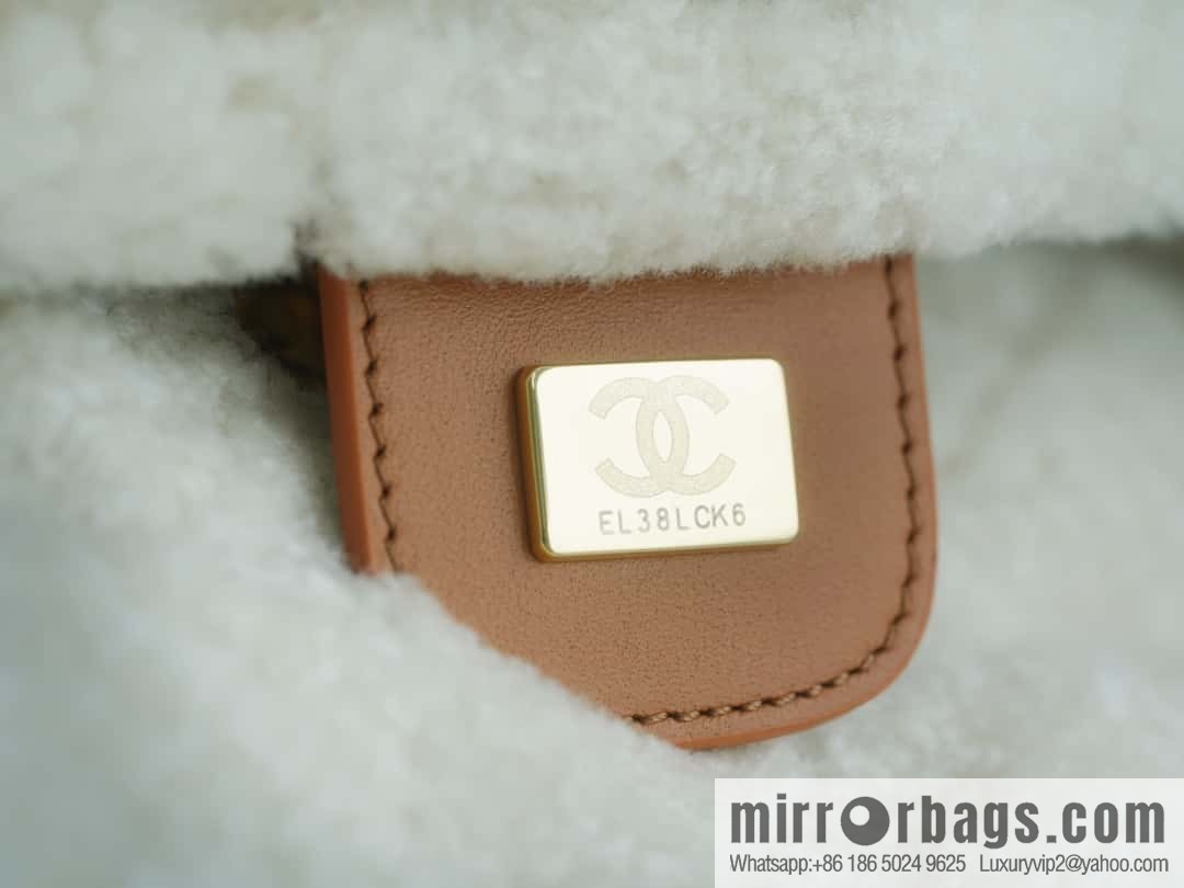 CHANEL Seasonal Limited Teddy Bear AS3261 Caramel Color