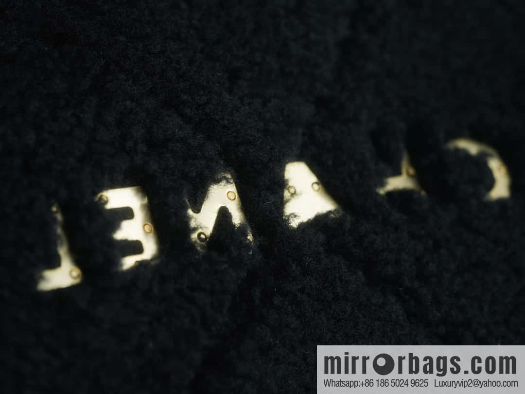 CHANEL Seasonal Limited Teddy Bear AS3261 black