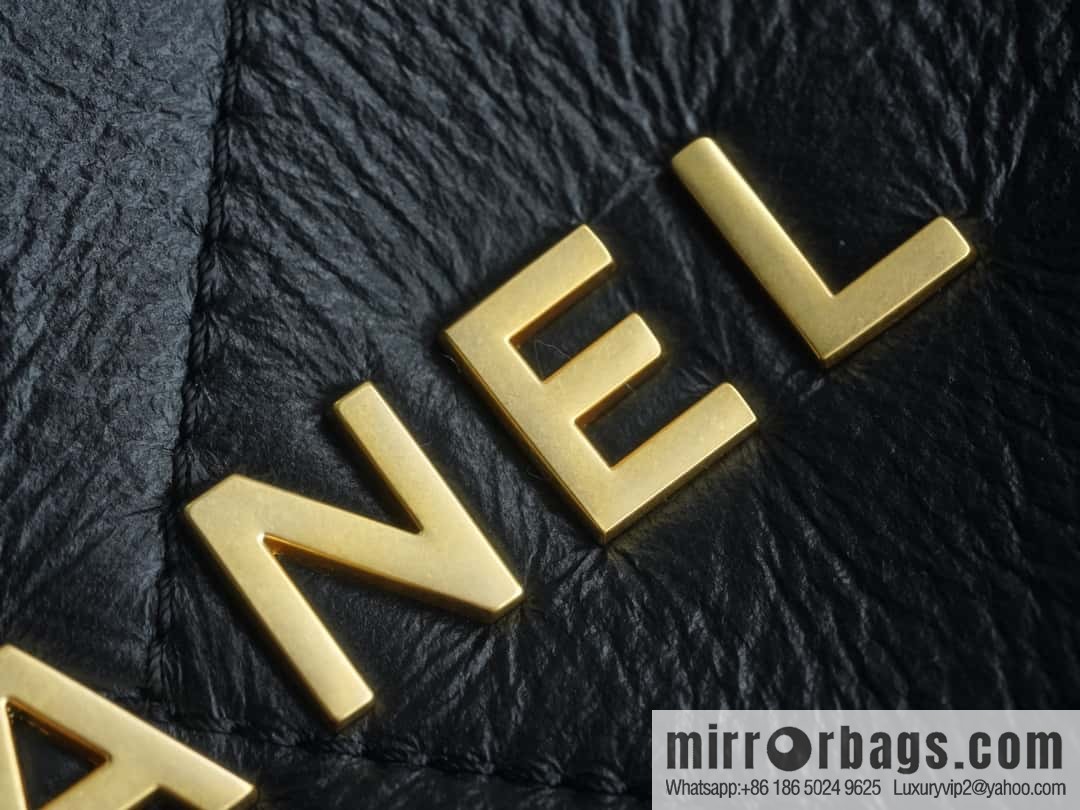 CHANEL Seasonal Limited Teddy Bear AS3261 Black Brown