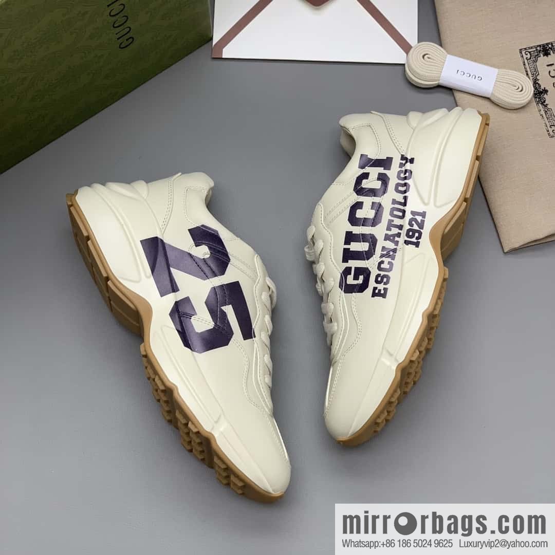 GUCCI men's and women's retro sneakers