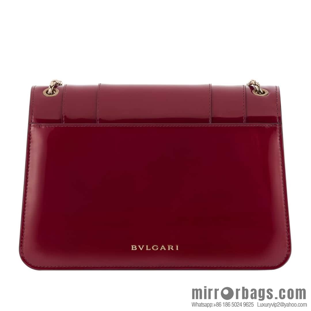 BVLGARI Bulgari SERPENTI FOREVER EAST-WEST Series 290323 Burgundy 25CM