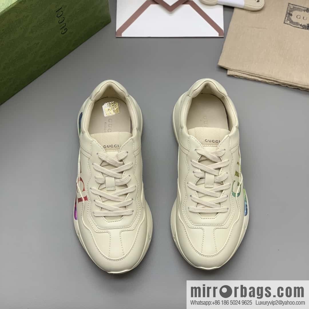 GUCCI men's and women's retro sneakers